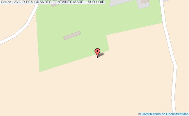 plan Lavoir Des Grandes Fontaines Mareil-sur-loir MAREIL-SUR-LOIR