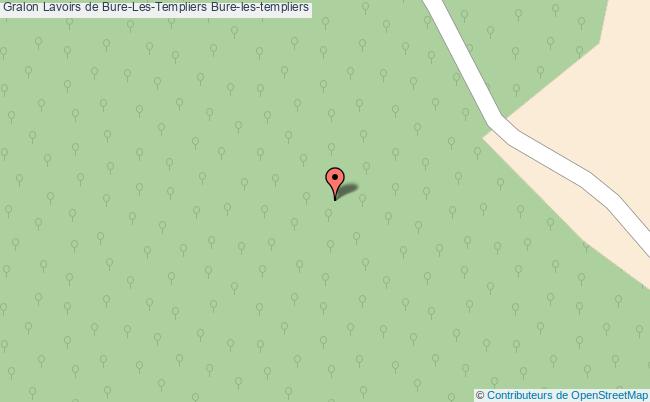 plan Lavoirs De Bure-les-templiers Bure-les-templiers Bure-les-templiers