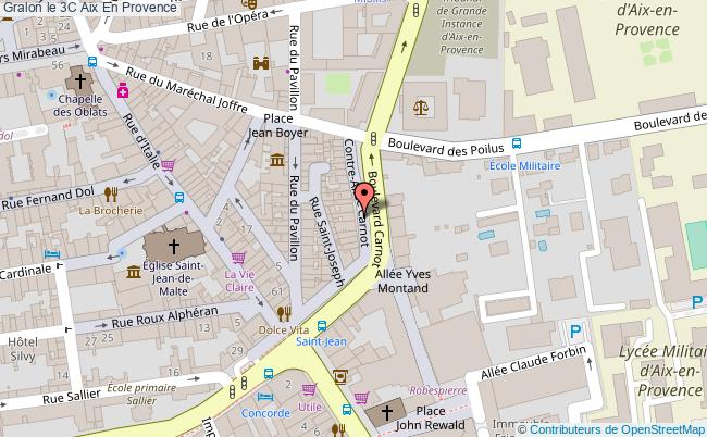 plan Le 3c Aix En Provence Aix En Provence