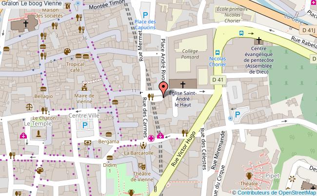 plan Le Boog Vienne Vienne