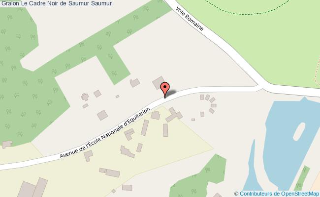 plan Le Cadre Noir De Saumur Saumur Saumur