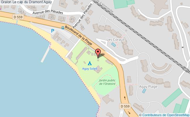 plan Le Cap Du Dramont Agay Agay