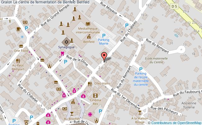 plan Le Centre De Fermentation De Benfeld Benfeld Benfeld