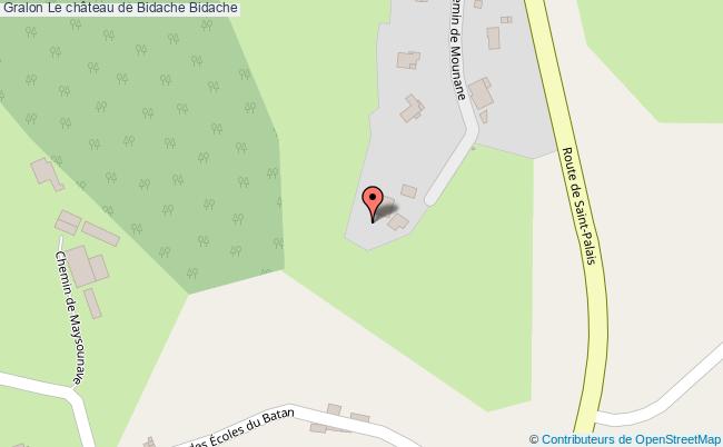 plan Le Château De Bidache Bidache Bidache