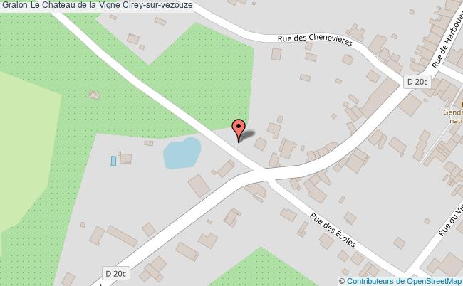plan Le Chateau De La Vigne Cirey-sur-vezouze Cirey-sur-vezouze