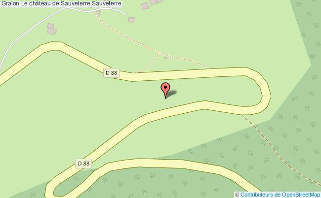 plan Le Château De Sauveterre Sauveterre Sauveterre