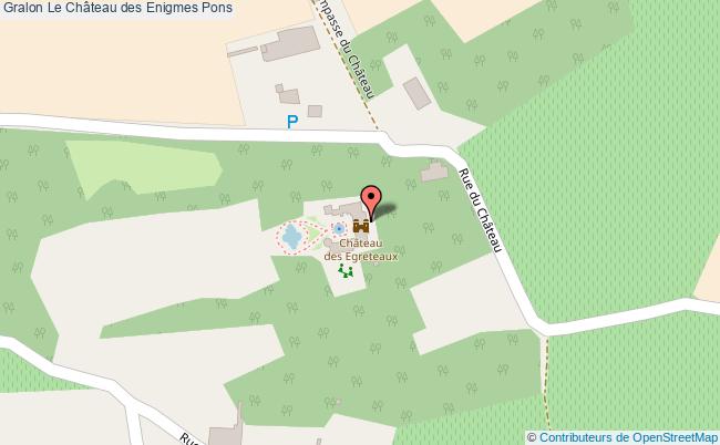 plan Le Château Des Enigmes Pons Pons