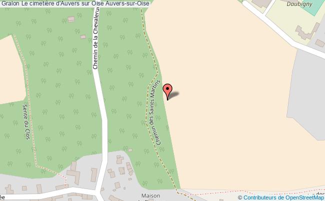 Le cimetière d'Auvers sur Oise