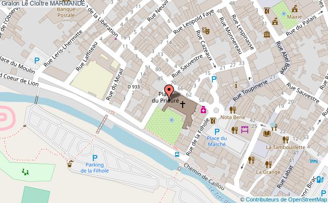 plan Le Cloître Marmande MARMANDE