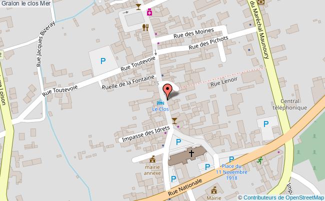 plan Le Clos Mer Mer