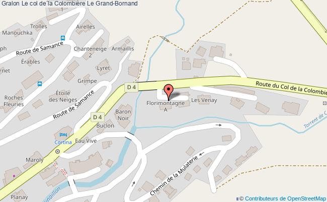 Le col de la Colombière