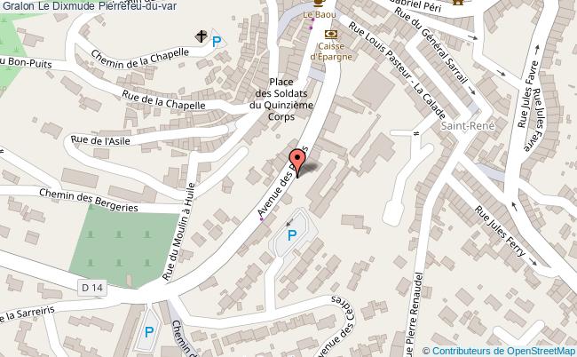 plan Le Dixmude Pierrefeu-du-var Pierrefeu-du-var