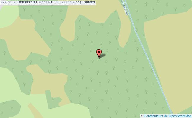 plan Le Domaine Du Sanctuaire De Lourdes (65) Lourdes Lourdes