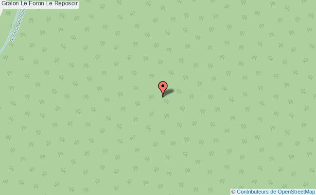 plan Le Foron Le Reposoir Le Reposoir