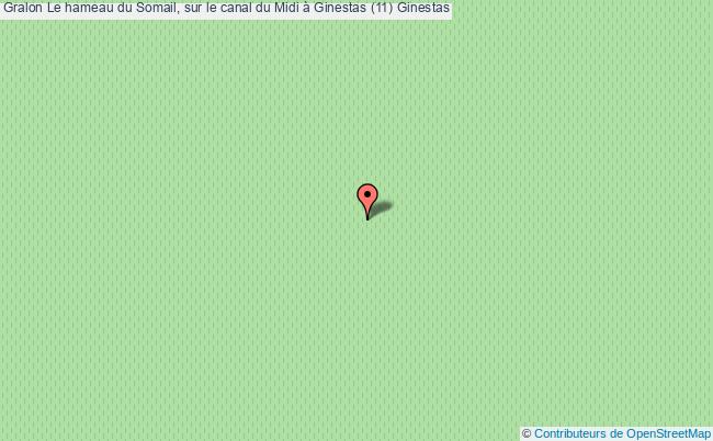 plan Le Hameau Du Somail, Sur Le Canal Du Midi à Ginestas (11) Ginestas Ginestas