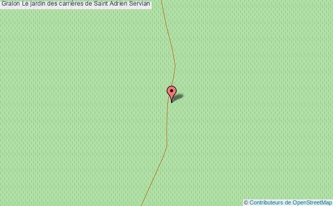 plan Le Jardin Des Carrières De Saint Adrien Servian Servian