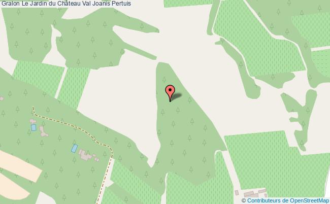 plan Le Jardin Du Château Val Joanis Pertuis Pertuis