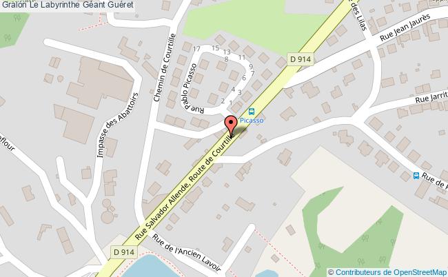 plan Le Labyrinthe Géant Guéret Guéret