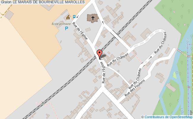 plan Le Marais De Bourneville Marolles MAROLLES