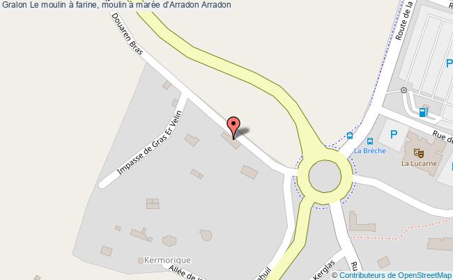 plan Le Moulin à Farine, Moulin à Marée D'arradon Arradon Arradon