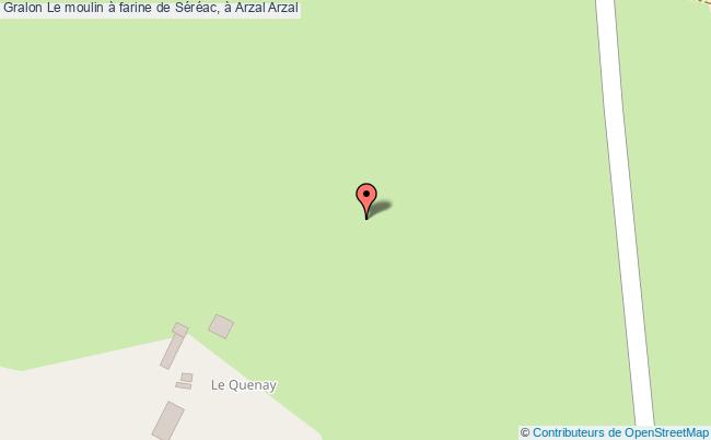 plan Le Moulin à Farine De Séréac, à Arzal Arzal Arzal
