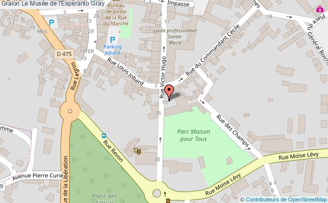 plan Le Musée De L'espéranto Gray Gray