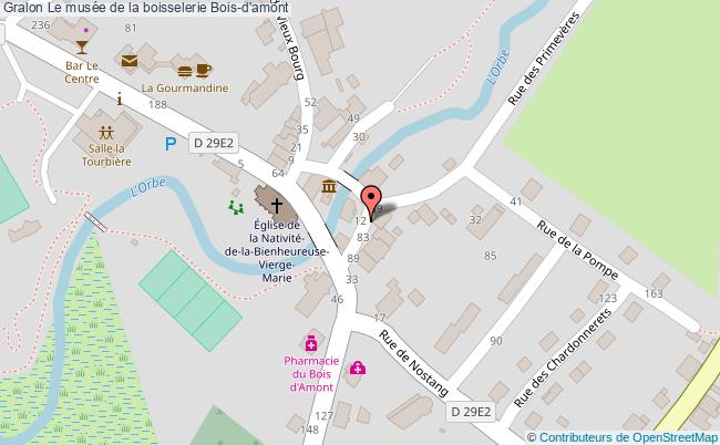 plan Le Musée De La Boisselerie Bois-d'amont Bois-d'amont