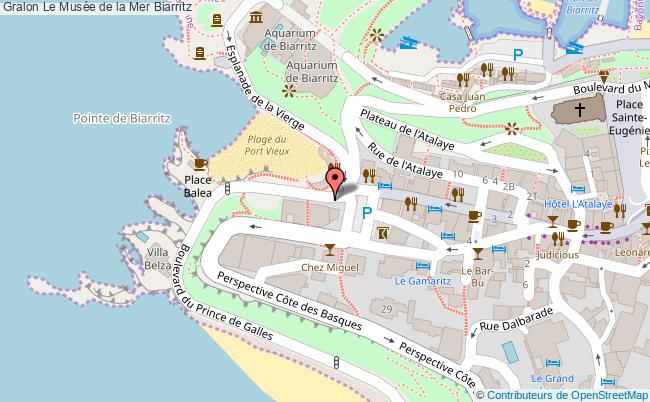 plan Le Musée De La Mer Biarritz Biarritz