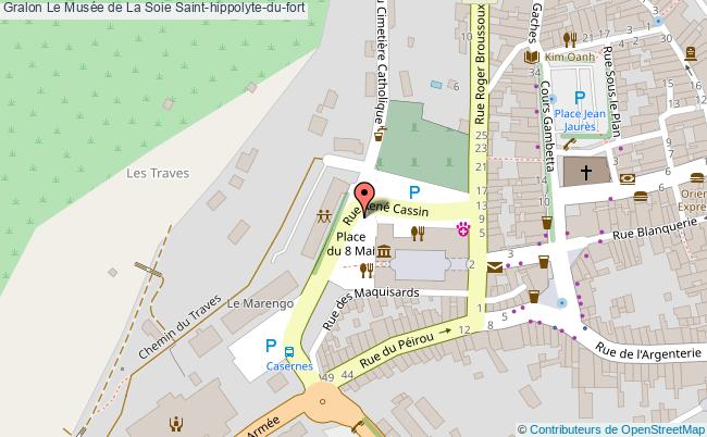 plan Le Musée De La Soie Saint-hippolyte-du-fort Saint-hippolyte-du-fort