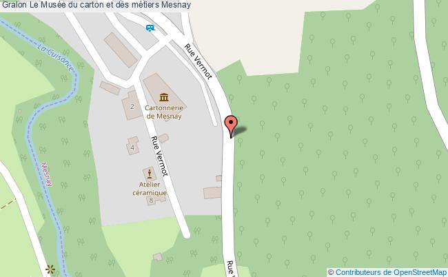 plan Le Musée Du Carton Et Des Métiers Mesnay Mesnay