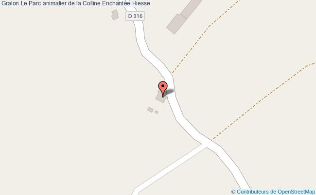 plan Le Parc Animalier De La Colline Enchantée Hiesse Hiesse