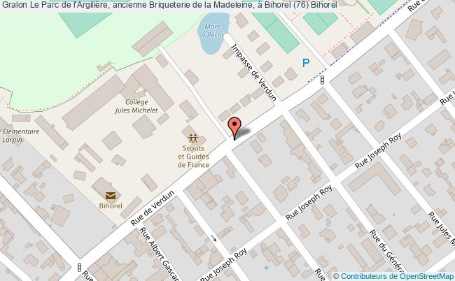 plan Le Parc De L'argilière, Ancienne Briqueterie De La Madeleine, à Bihorel (76) Bihorel Bihorel