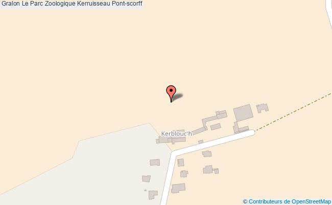 plan Le Parc Zoologique Kerruisseau Pont-scorff Pont-scorff