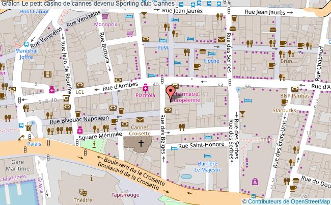 Le petit casino de cannes devenu Sporting club