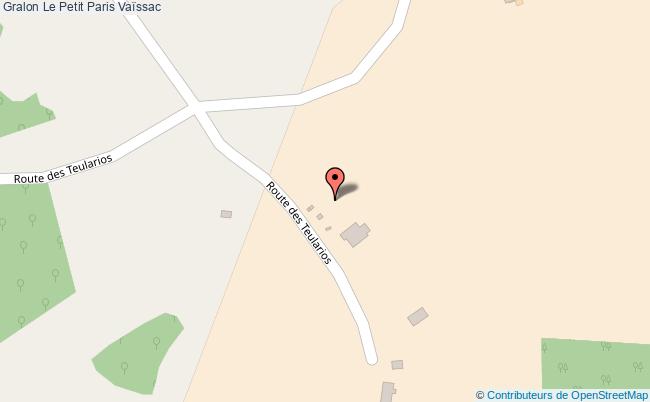 plan Le Petit Paris Vaïssac Vaïssac