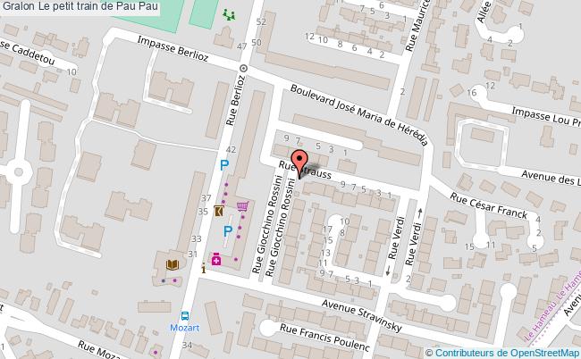 plan Le Petit Train De Pau Pau Pau