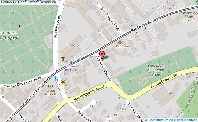 plan Le Pont Battant Besançon Besançon