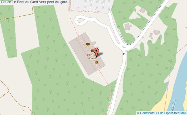 plan Le Pont Du Gard Vers-pont-du-gard Vers-pont-du-gard