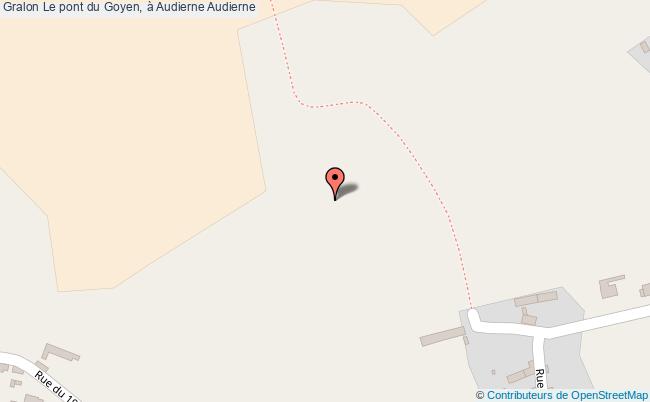 plan Le Pont Du Goyen, à Audierne Audierne Audierne