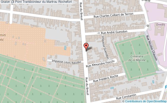 plan Le Pont Transbordeur Du Martrou Rochefort Rochefort