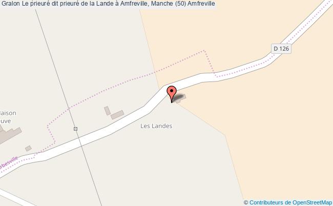 Le prieuré dit prieuré de la Lande à Amfreville, Manche (50)