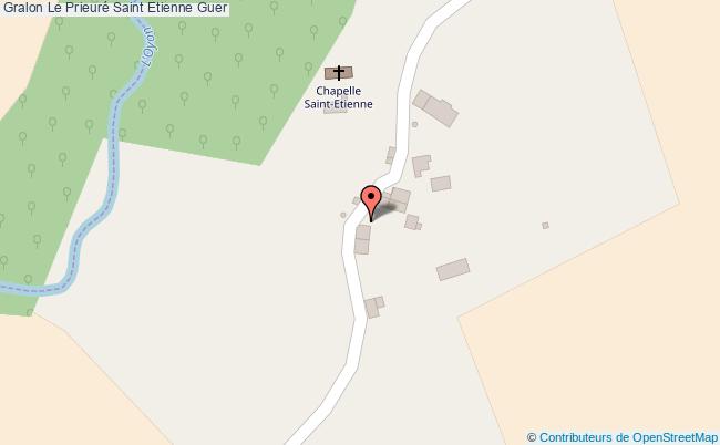plan Le Prieuré Saint Etienne Guer Guer