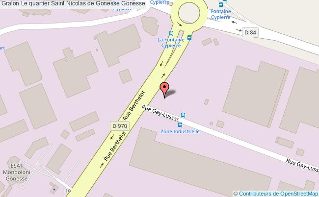 Le quartier Saint Nicolas de Gonesse