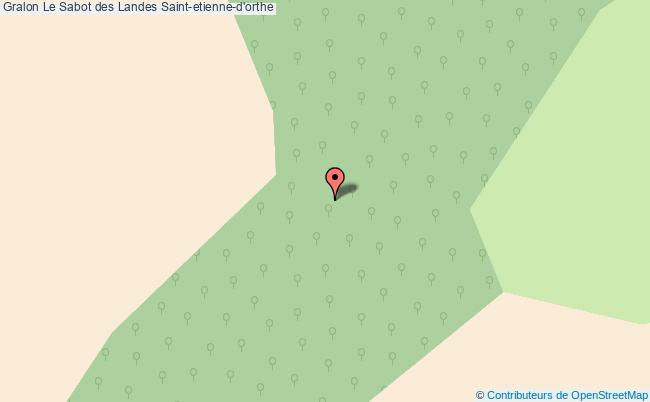 plan Le Sabot Des Landes Saint-etienne-d'orthe Saint-etienne-d'orthe