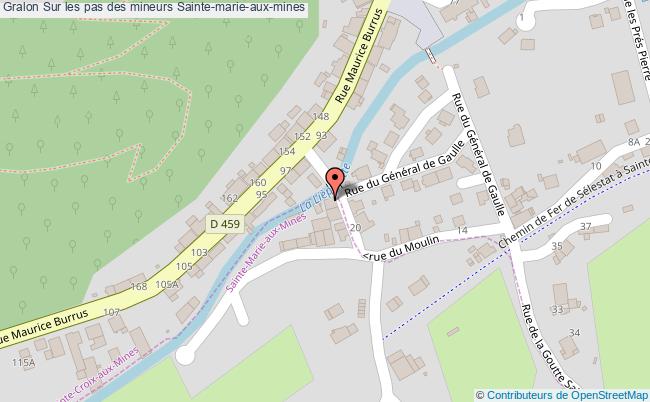 plan Le Sentier Minier Du Neuenberg Sainte-marie-aux-mines Sainte-marie-aux-mines