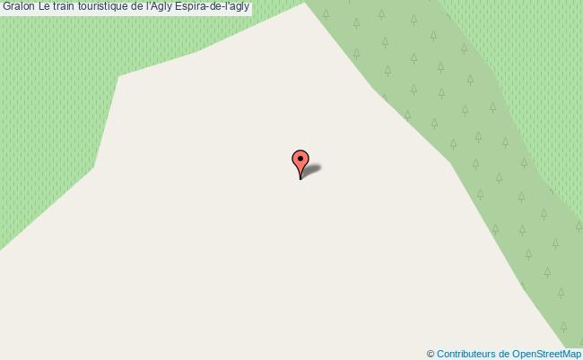 plan Le Train Touristique De L’agly Espira-de-l'agly Espira-de-l'agly