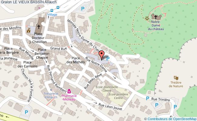 plan Le Vieux Bassin Allauch Allauch