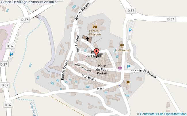 plan Le Village D'ansouis Ansouis Ansouis