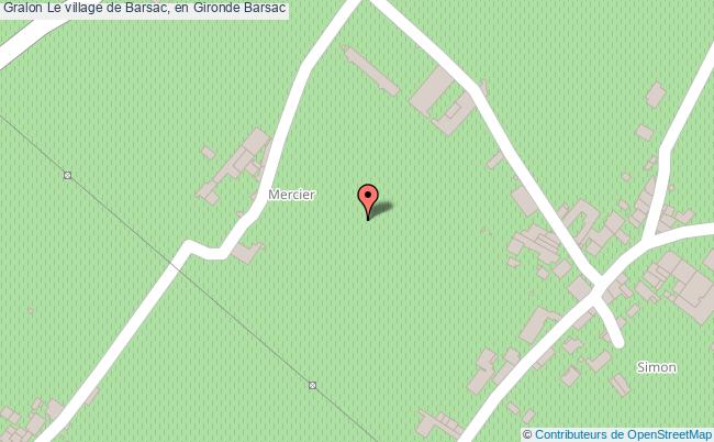 Le village de Barsac, en Gironde