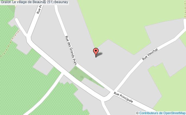 plan Le Village De Beaunay (51) Beaunay Beaunay